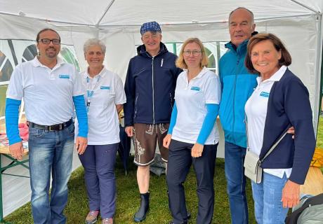 Die Mitarbeiterinnen und Mitarbeiter der AS Cham on tour